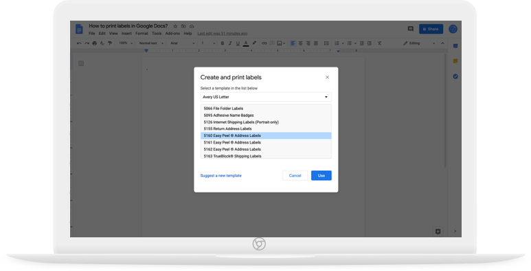 Transition easily from Word to Google Suite with Labelmaker