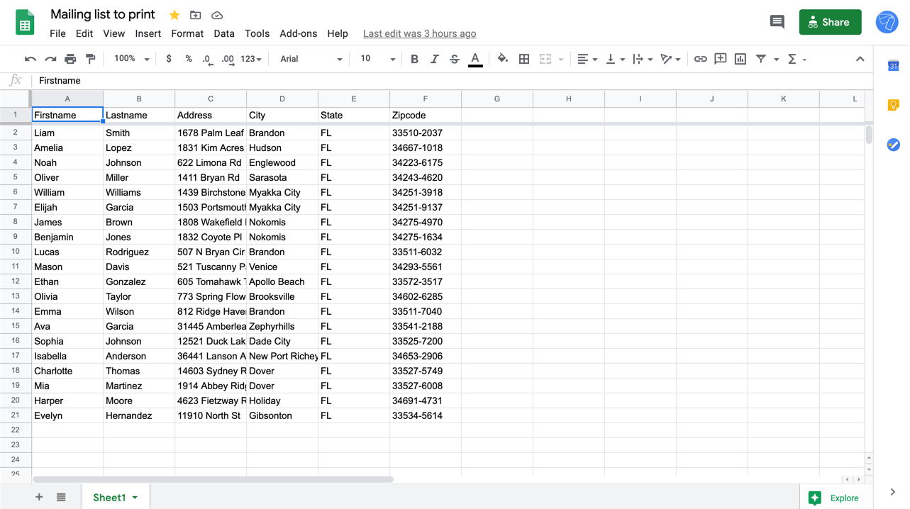 avery mailing labels template google docs