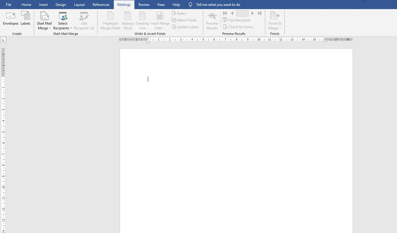 Open Microsoft Word